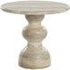 Raul 34 X 30 inch Travertine Look / Dune Outdoor Bistro Table